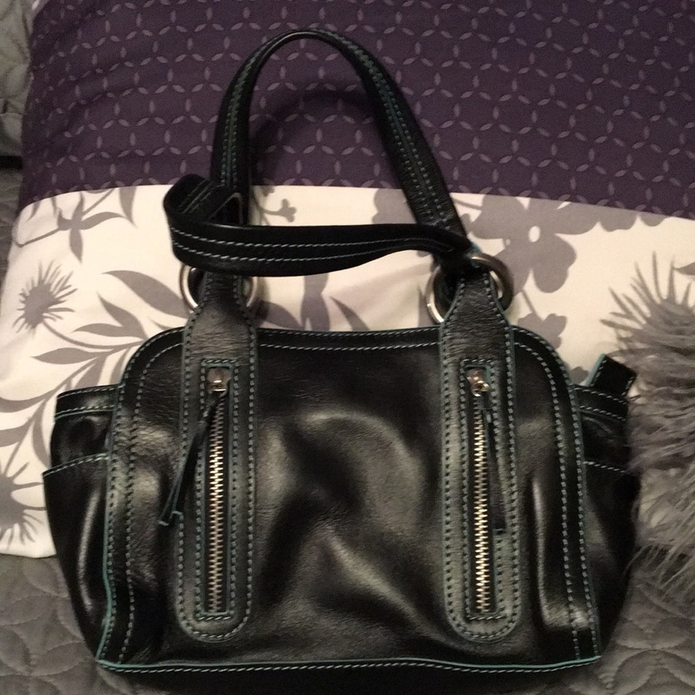 Hype Black Leather Purse